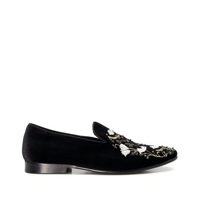 Mocassins en velours ornés - GROSVENOR DUNE LONDON