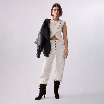 Pantalon baggy taille basse LIU JO
