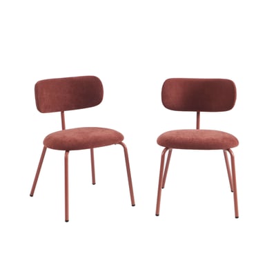 Chaise en tissu et acier PANTONE