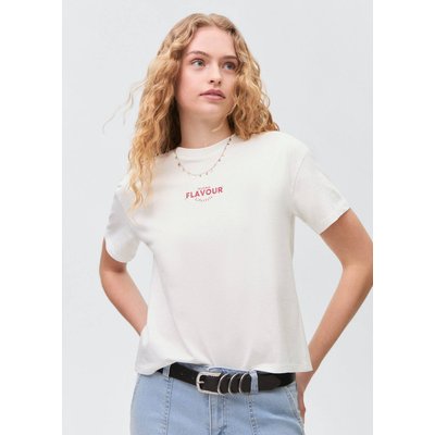 T-shirt imprimé manches courtes MANGO TEEN
