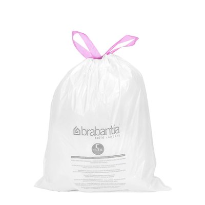 Rouleau 20 sacs poubelles 12 l   code C BRABANTIA