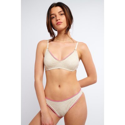 Braga de bikini BREEDA - CROCHET BANANA MOON