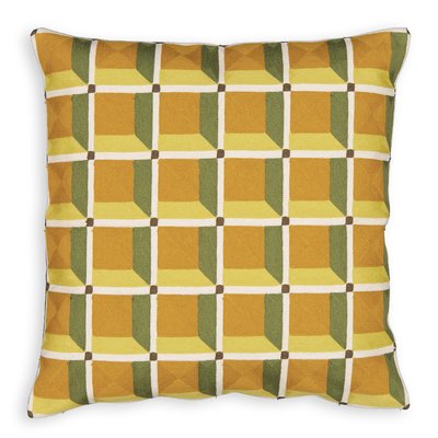 Kissenbezug Mauro, bestickt, 45 x 45 cm LA REDOUTE INTERIEURS