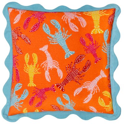 Crustaceans Animal Scalloped Cushion FURN.
