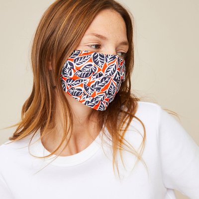 Lot de 2 masques en tissu lavables adultes MONOPRIX