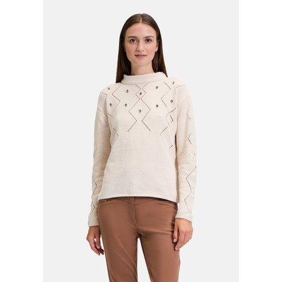 Pull-over en maille à pierres fantaisie BETTY BARCLAY