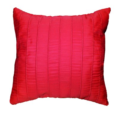 Coussin Jacquard Rayures Crash Lineo Rouge 40 x 40 cm DOUCEUR D'INTÉRIEUR