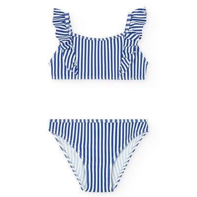 Bikini polyamide à rayures BOBOLI