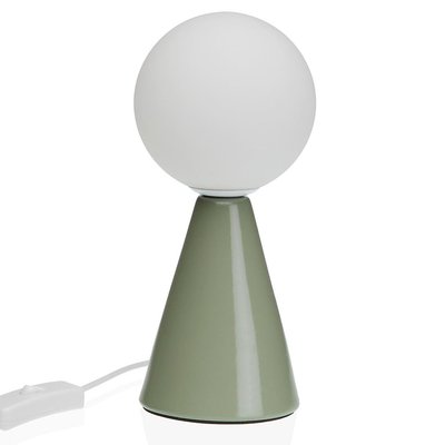 Lampe à poser en céramique verte 10x10x22.5cm WADIGA