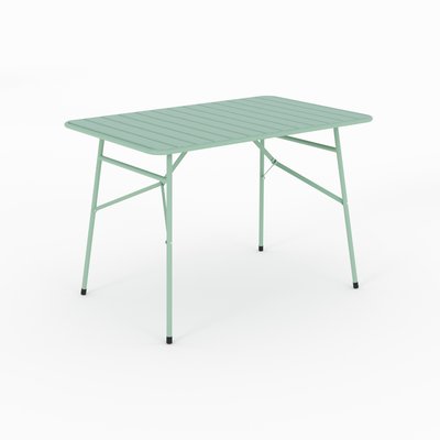 Table de jardin pliante en métal - YUMI RENDEZ-VOUS DÉCO