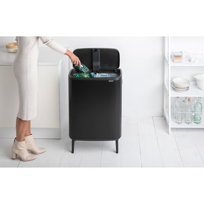 Poubelle de cuisine Bo Touch Bin Hi 2 x 30L 130601 BRABANTIA