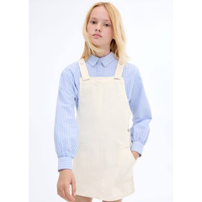 Robe chasuble courte en jean MANGO KIDS