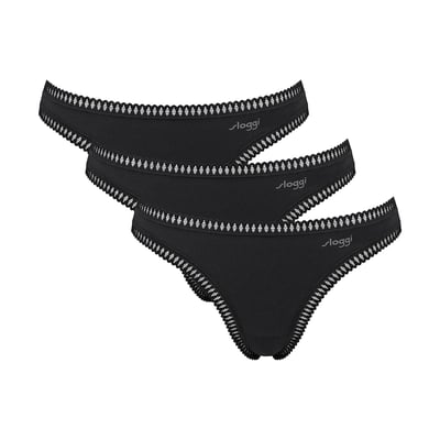 Confezione da 3 string in cotone Go Crush SLOGGI
