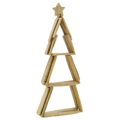 Sapin en bois flotté avec étoile AUBRY GASPARD