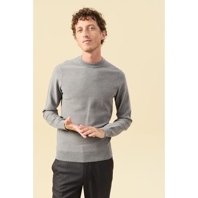 Pull col rond manches longues BONOBO