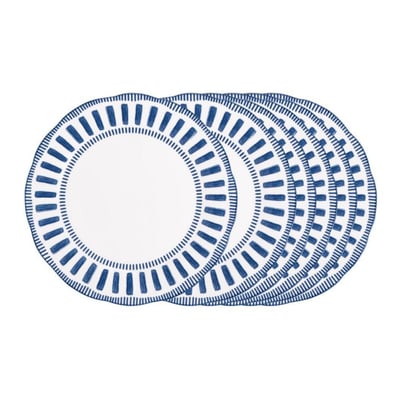 Assiette plate Napoli   27 cm (lot de 6) - NAPOLI TABLE PASSION