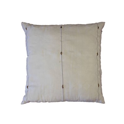 Coussin Jacquard Bicolore Mathis Lin 60 x 60 cm DOUCEUR D'INTÉRIEUR