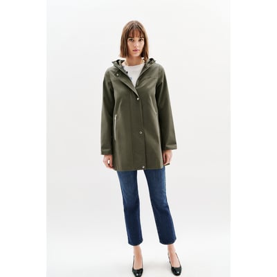 Manteau droit polyester GVENARD CAROLL