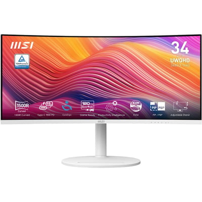 Ecran PC Modern MD342CQPW 34" incurvé VA UWQHD 120 Hz HDR USB-C 90W MSI