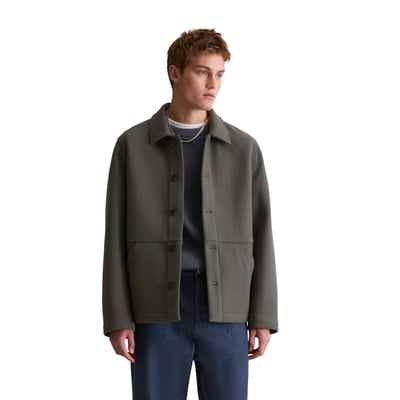 Veste en laine regular en laine mélangée et recyclée MARC O’POLO DENIM
