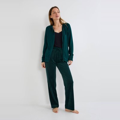 Pantalon droit en velours MONOPRIX