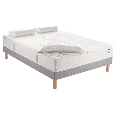 Pack 1 surmatelas et 2 oreillers ergonomiques BULTEX