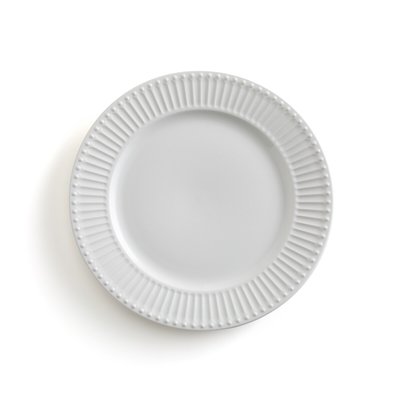 Lot de 6 assiettes plates en porcelaine, Jewely LA REDOUTE INTERIEURS