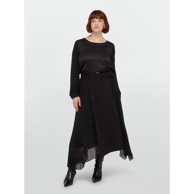 Mélange de deux tissus différents pour un effet confortable et chic FIORELLA RUBINO