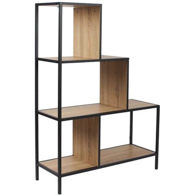 Etagère escalier en métal et bois Edison 80 x 30 x 112 cm CMP