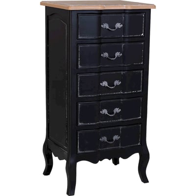 Chiffonnier en bois finition laquée rectangulaire RECOLLECTION