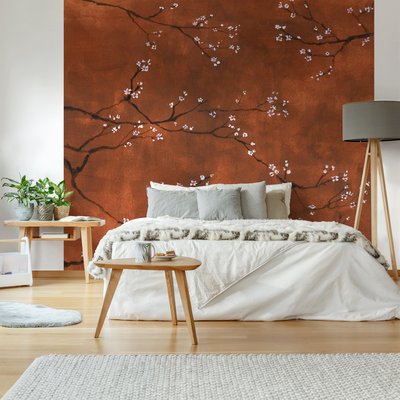 Papier peint panoramique Cerisiers japonais ART FOR THE HOME