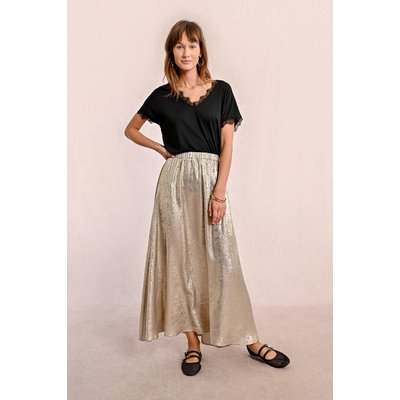 Longue jupe satinée MOLLY BRACKEN
