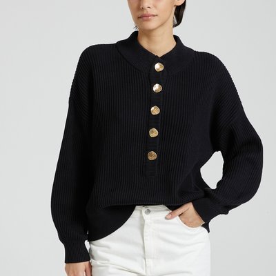 Pull col montant, manches longues VILA