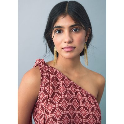 Blouse asymétrique col noué MANGO TEEN