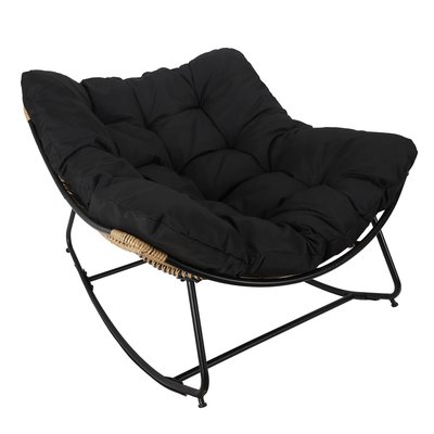 Fauteuil à bascule rembourré Asgar THE HOME DECO FACTORY