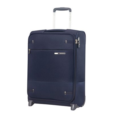 Mala de cabine Base Boost, 55 cm, com 2 rodas, azul, da Samsonite SAMSONITE