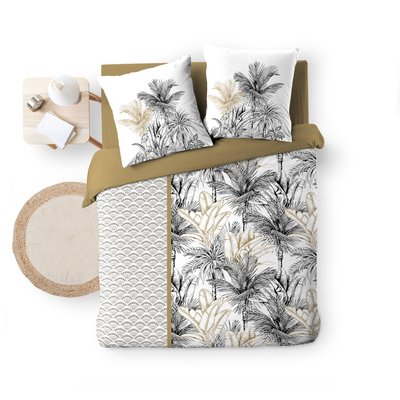Housse de couette + taies Collection Dakar flamboyant DOUCEUR D'INTÉRIEUR