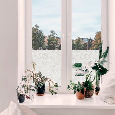 Adhésif décoratif pour vitres Damassé fleuri ART FOR THE HOME