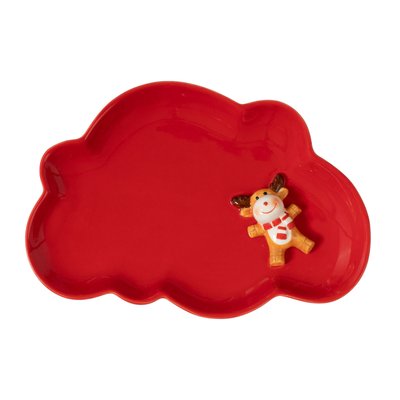 Assiette plate enfant - MIAM CERF MEDARD DE NOBLAT