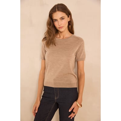 Pull à manches courtes en laine ALICE Maison 123