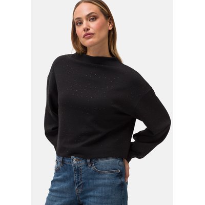 Sweat-shirt avec pierres scintillantes ZERO
