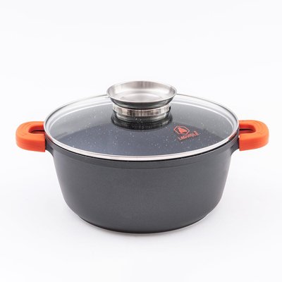 Faitout noir 28cm revêtement céramique - "robucook" LAGUIOLE CUISSON