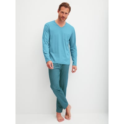 Pyjama manches longues Coton RELAX STREAMLINE CALIDA