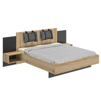 Lit + 2 coussins - GARLONE CAMIF