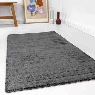 Tapis tissé plat relief et effet couleur changeante , GIL ESPRIT