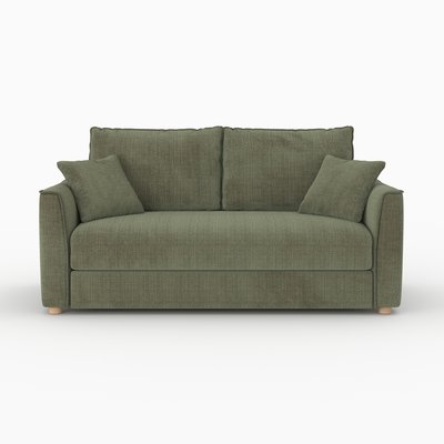 Canapé convertible en tissu texturé - OLYMPE RENDEZ-VOUS DÉCO