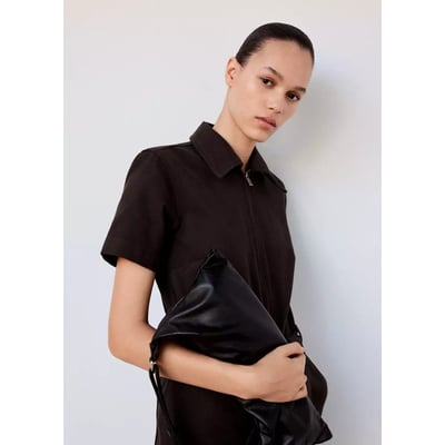 Combinaison jean ceinture MANGO