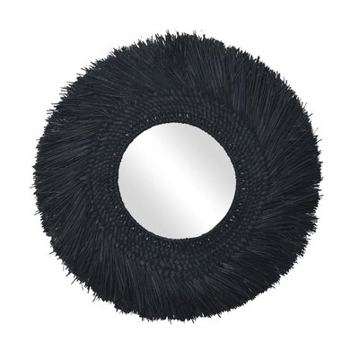 Miroir en jonc teinté 70 cm AUBRY GASPARD