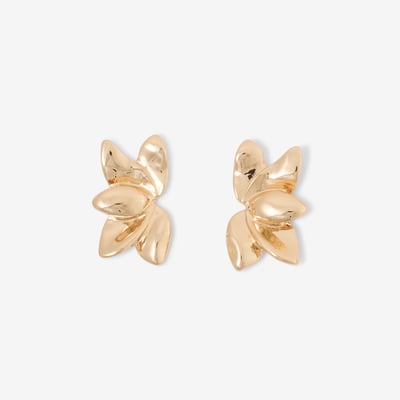 Boucles d'oreilles demi feuilles BALABOOSTE