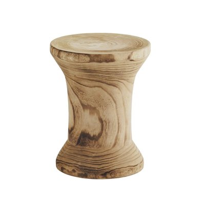 Tabouret bois brut MADAM STOLTZ
